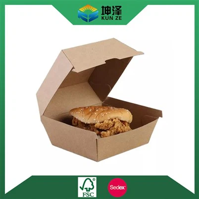 Burger box na jedno použitie