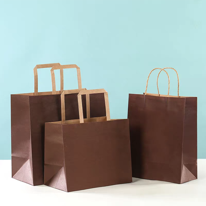Colored Kraft Bags